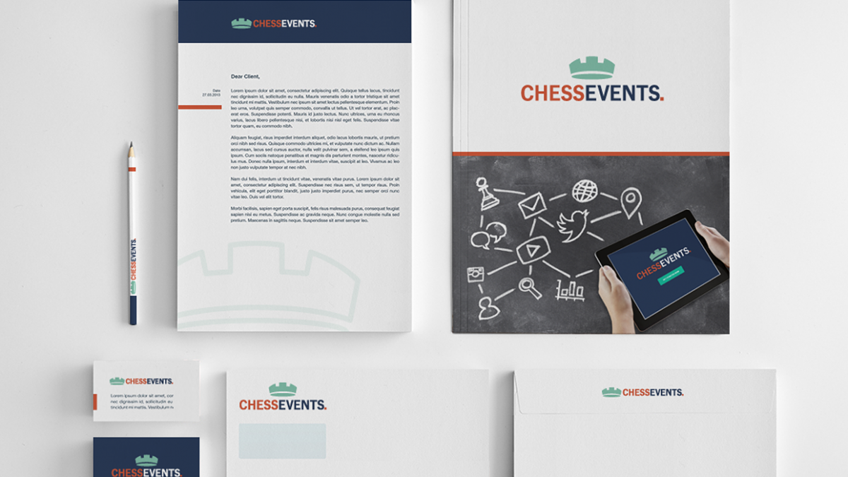 Chess Events Stationery