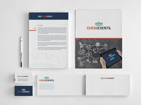 Chess Events Stationery